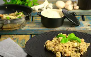 Risotto aux cèpes